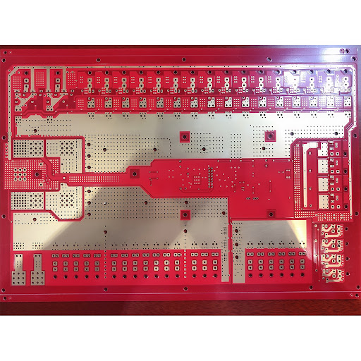 2 layer red solder mask PCB 2