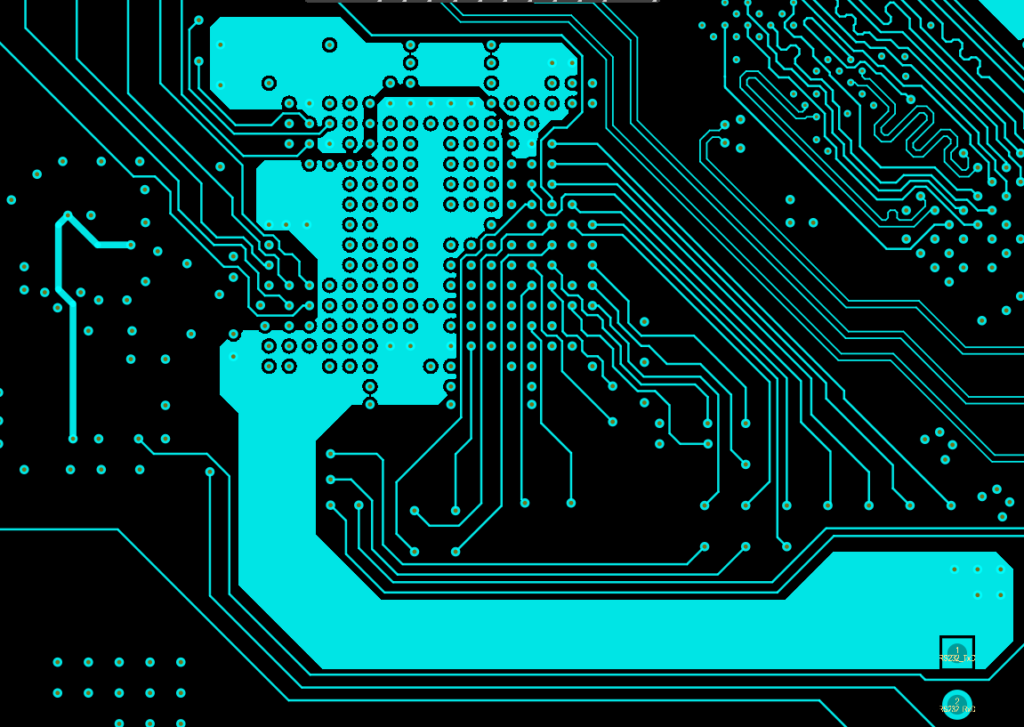 6 layer SSD PCB 12