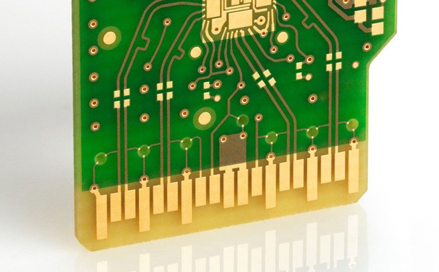 4 layer gold fingers PCB