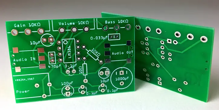 Double-layer PCB